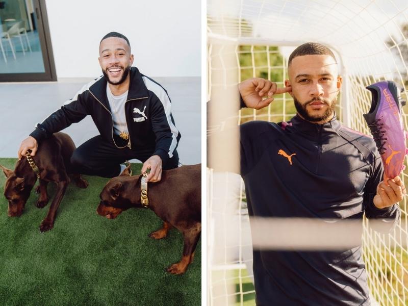 PUMA công bố Memphis Depay trở thành đại sứ toàn cầu mới